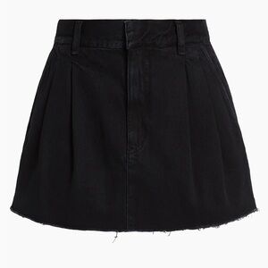AGOLDE Becker Denim Miniskirt in Black Size 6